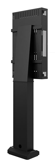 Hagor Digital Signage Stand für 46" Displays – für Samsung OH46 Serie – Hoch-/Querformat – Schwarz