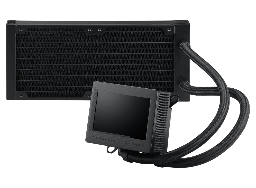 ASUS ROG RYUJIN III 240 – AIO-Flüssigkeitskühler – 240 mm, 2×120 mm, 3,5" LCD, für LGA 1700/AM5/AM4