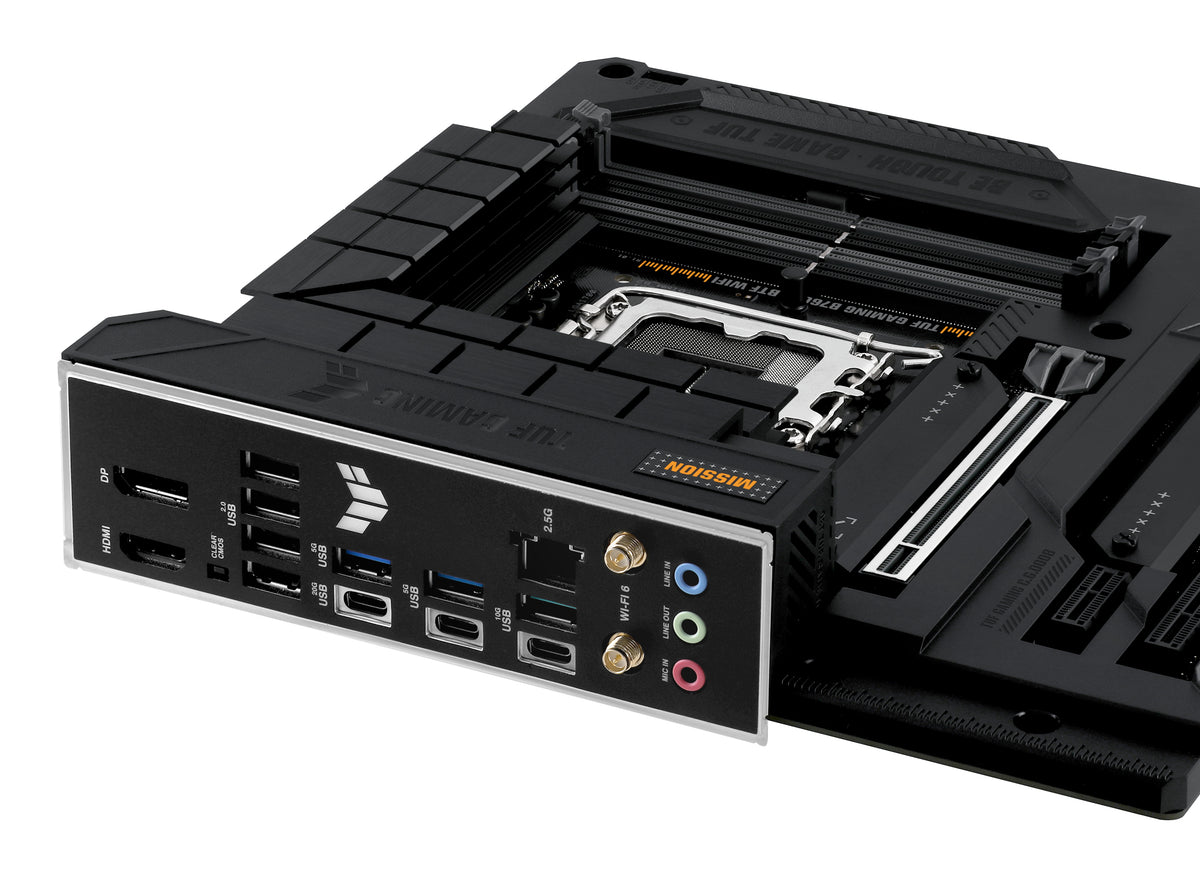 ASUS TUF GAMING B760M-BTF WIFI – Mainboard – LGA 1700, Intel B760, mATX, DDR5