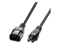 LINDY – Netzkabel, IEC C14 auf IEC C5, 2 m