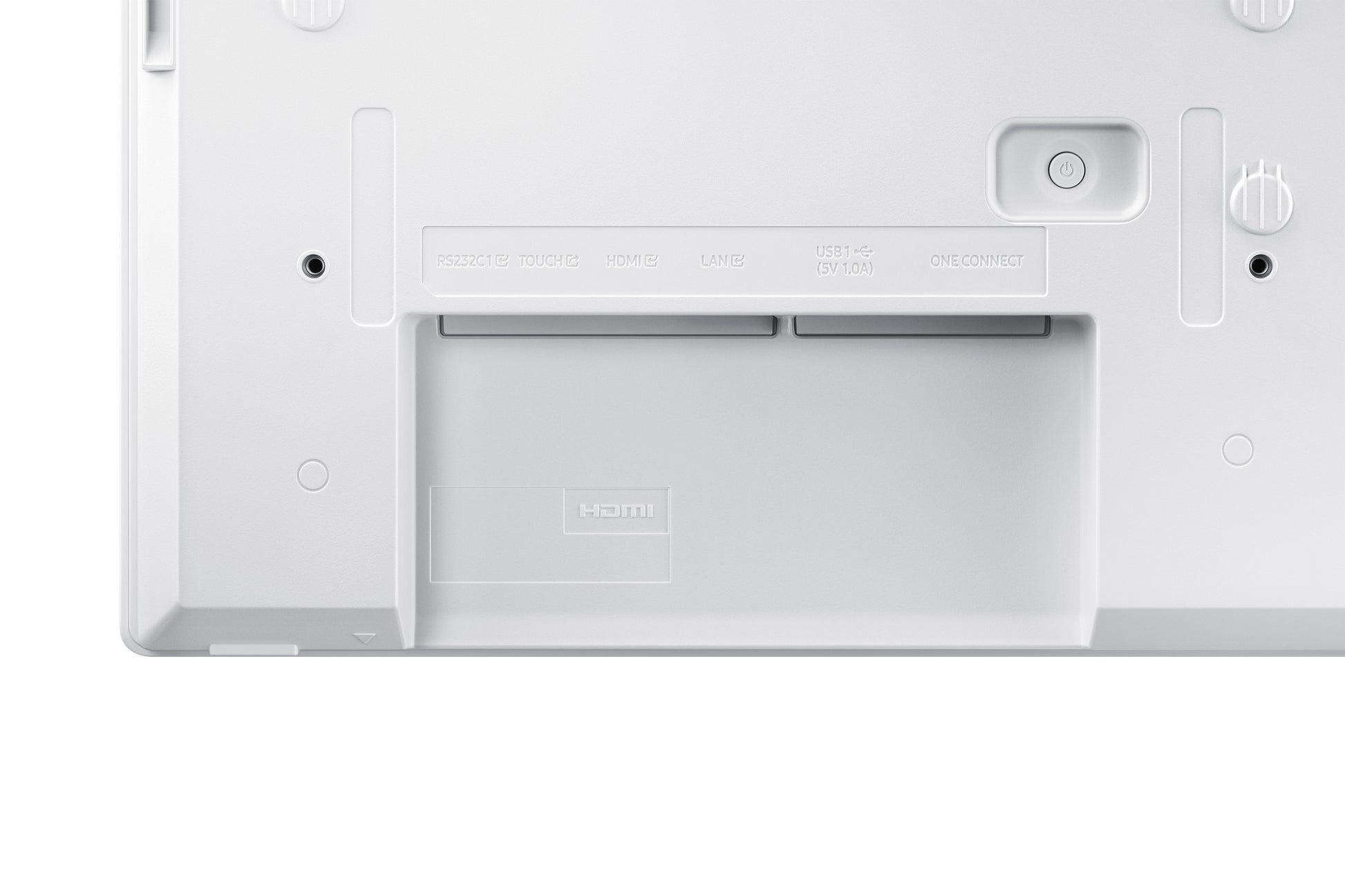 Samsung KM24C – Kiosk-Terminal 24" (16:9) FHD (1920×1080) – Windows – PCAP-Touch, weiss