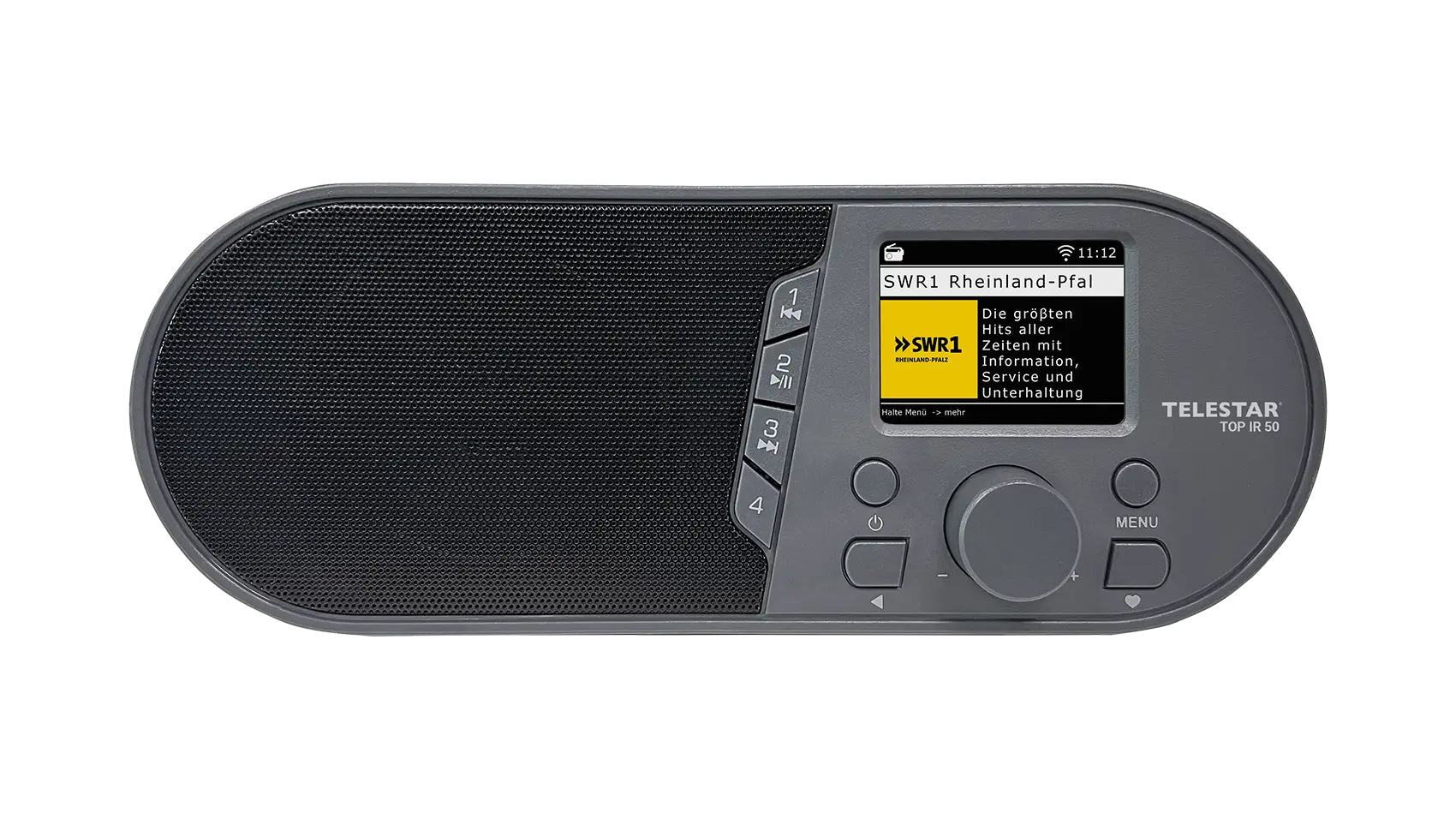 Telestar TOP IR 50 – Internetradio, Bluetooth, WLAN – Anthrazit