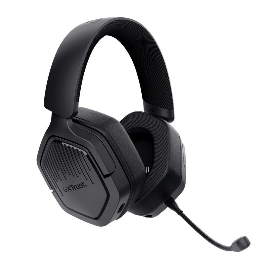 Trust GXT493PS Carus Gaming-Headset – Over-Ear, Stereo, Kabel + Bluetooth, für PS5, PS4 & Nintendo Switch, Schwarz
