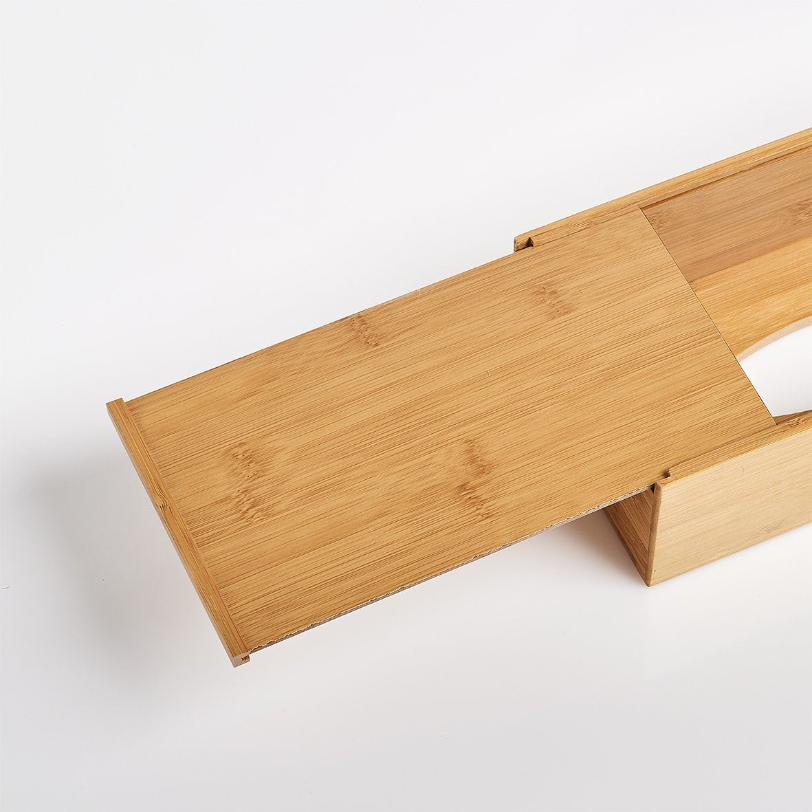Zeller Present Kosmetiktuchbox – 27,5×15,5×8,5 cm, Bambus, Tisch, Holz