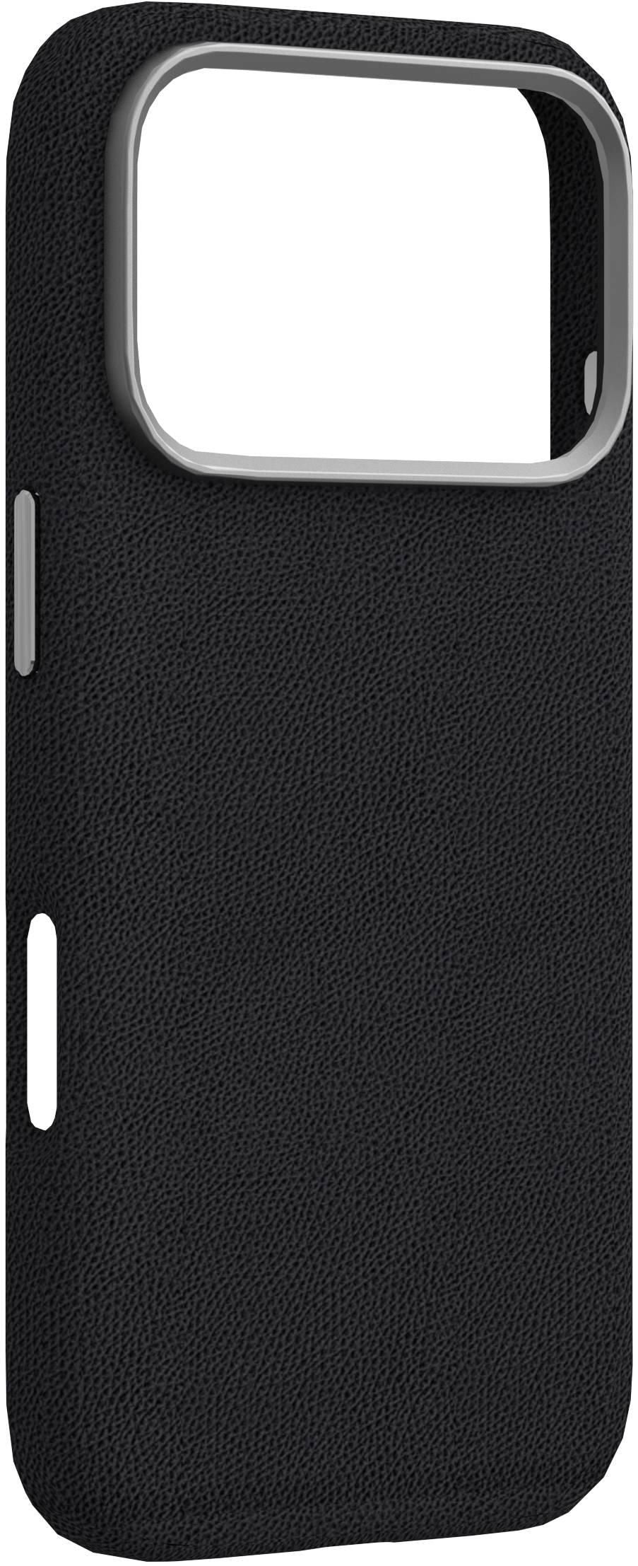 eSTUFF INFINITE VENICE Backcover – für Apple iPhone 17 Pro, MagSafe, PU+TPU, Schwarz, bis 1,2 m sturzsicher