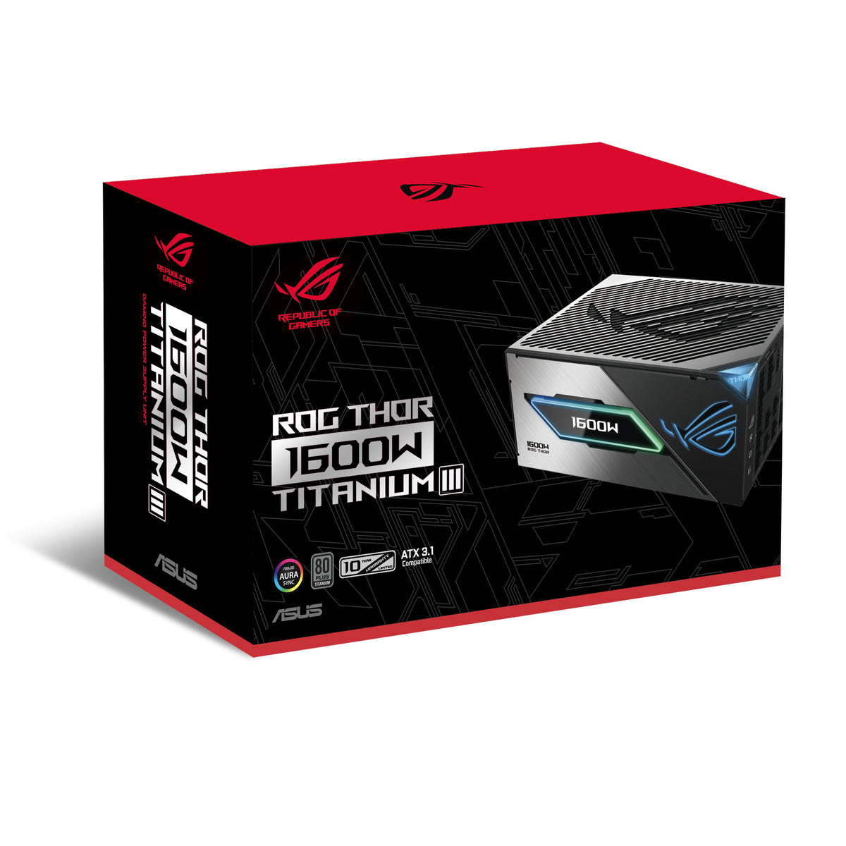 ASUS Netzteil – 1600 W – Grau