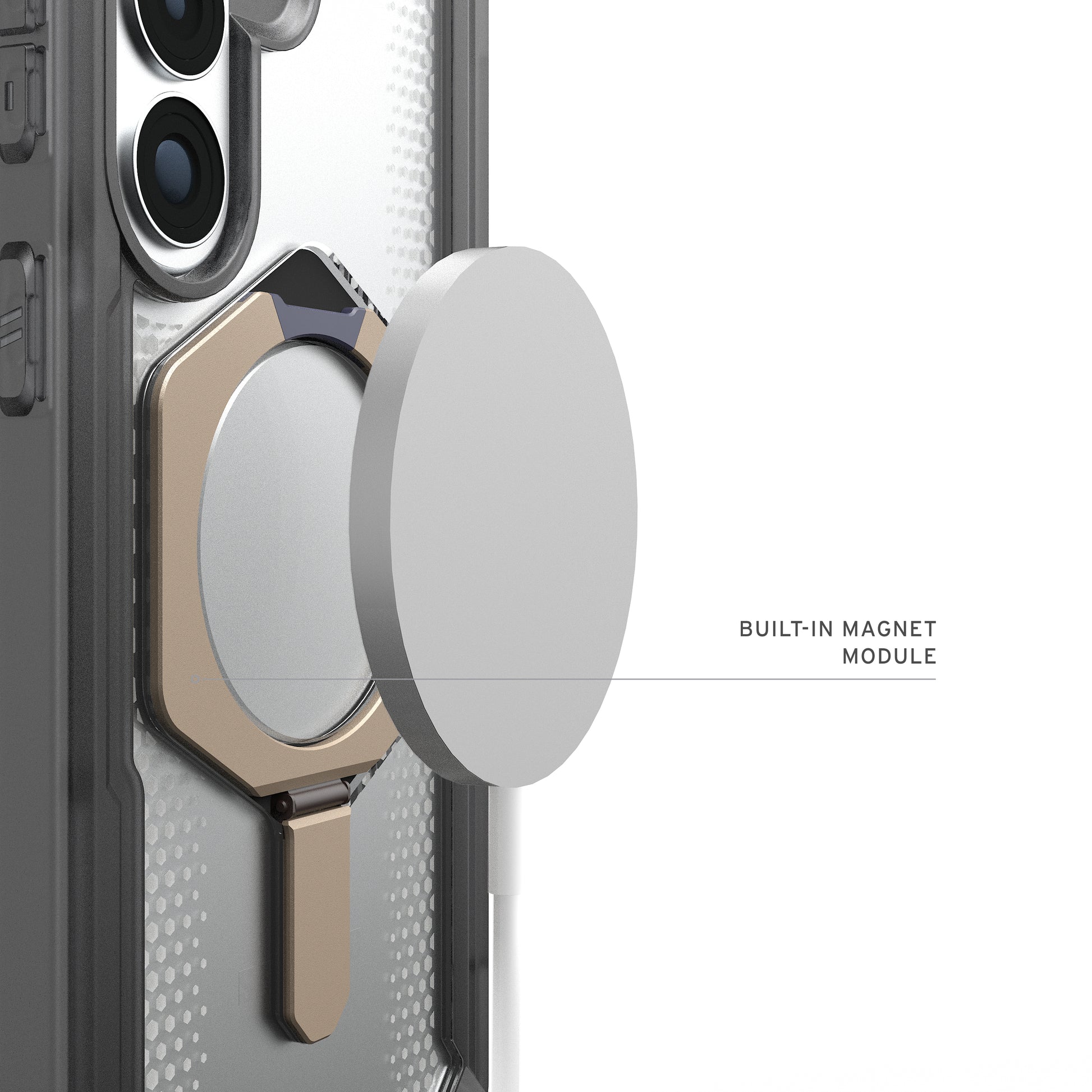 Urban Armor Gear UAG Plasma XTE Backcover – für Samsung Galaxy S26, mit Ständer, Kunststoff, Titan, bis 6 m Sturzsicher