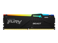 Kingston Technology Kingston Fury Beast Arbeitsspeicher 32 GB 6400 MT/s CL32 288-poliger DIMM – für PC, Schwarz, RGB