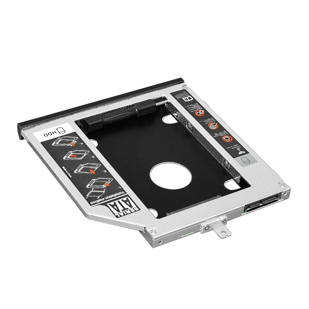 CoreParts 2. Einschub HDD/SSD-Caddy 9,5 mm – Schwarz