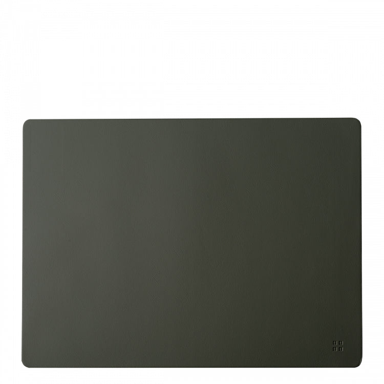 Sola Tischset – Kunstleder (PU), Anthrazit, 45 × 32 cm