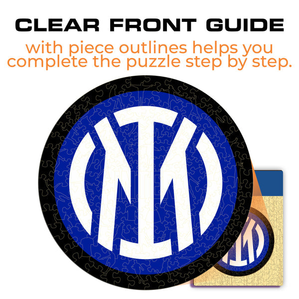 Iconic Puzzles Puzzle FC Inter Mailand (Logo) – 150 Teile – 25 × 25 cm – ab 10 J.