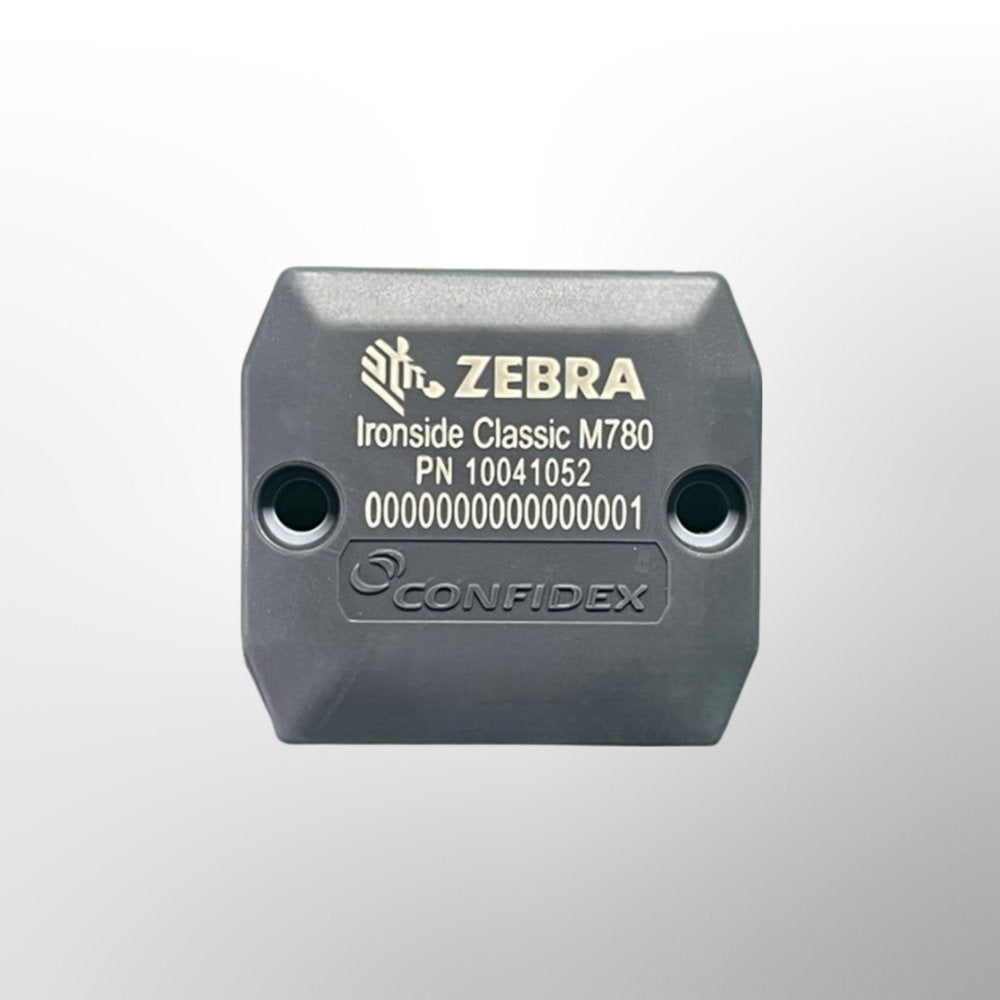 Zebra IRONSIDE – RFID-Hardtag, 51,5 × 47,5 × 10 mm, Grau, 500 Stück/Packung