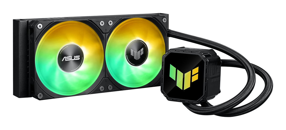 ASUS TUF Gaming LC III 240 ARGB – AIO-Kühler – 240 mm Radiator, 2×120 mm Lüfter, ARGB, für LGA 1700, AM5, AM4