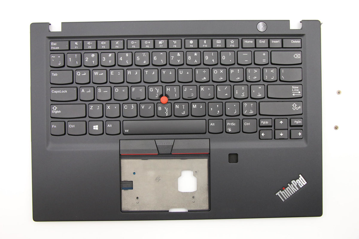 Lenovo Notebook-Ersatztastatur, beleuchtet – Arabisch – Schwarz – für ThinkPad T490s