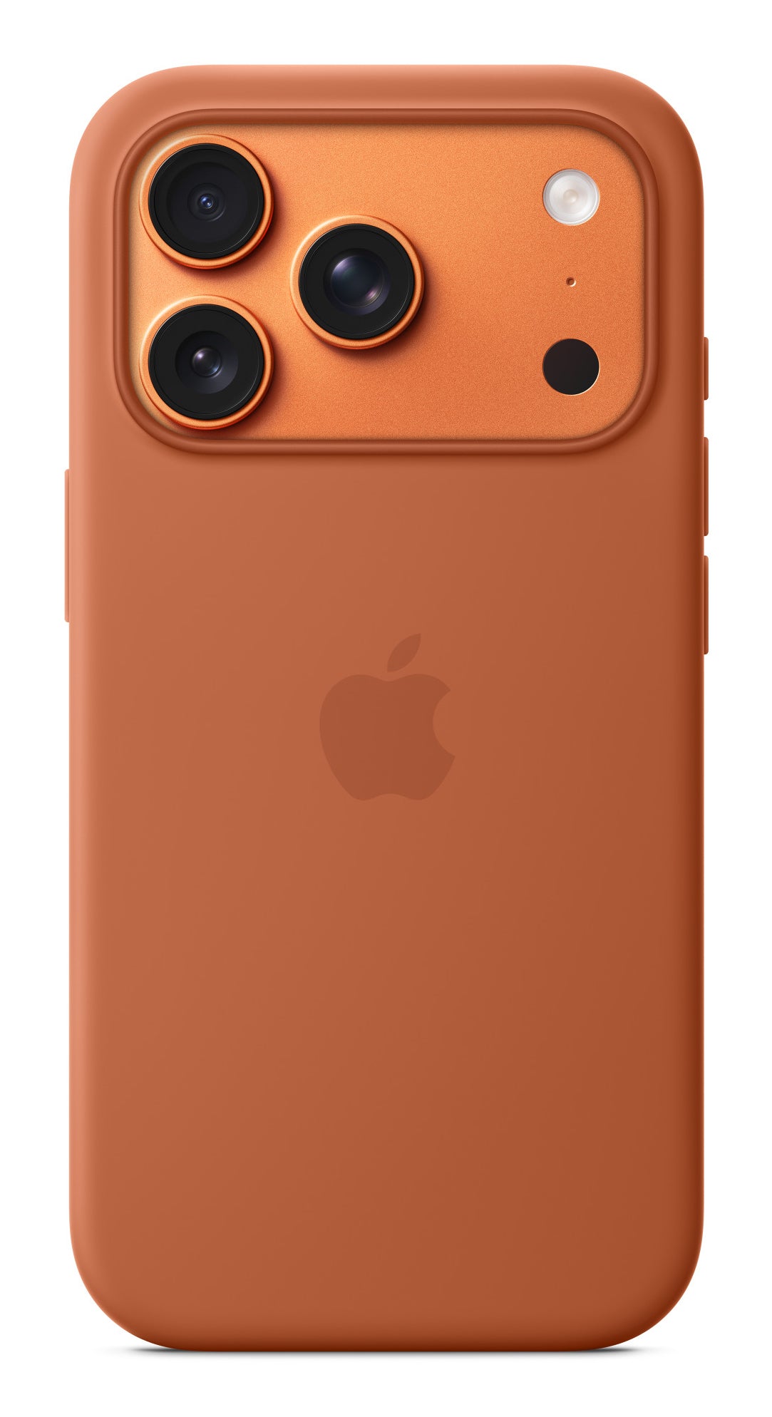 Apple Backcover – für Apple iPhone 17 Pro, MagSafe, Mikrofaser+Silikon, Terrakotta