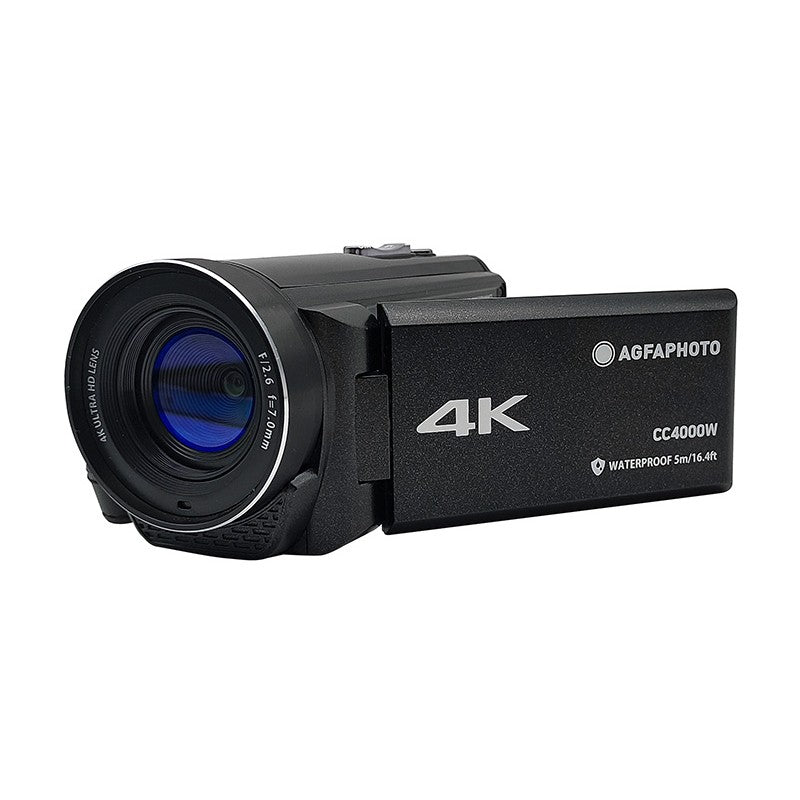 AgfaPhoto CC4000W – 24 MP, 4K, schwarz