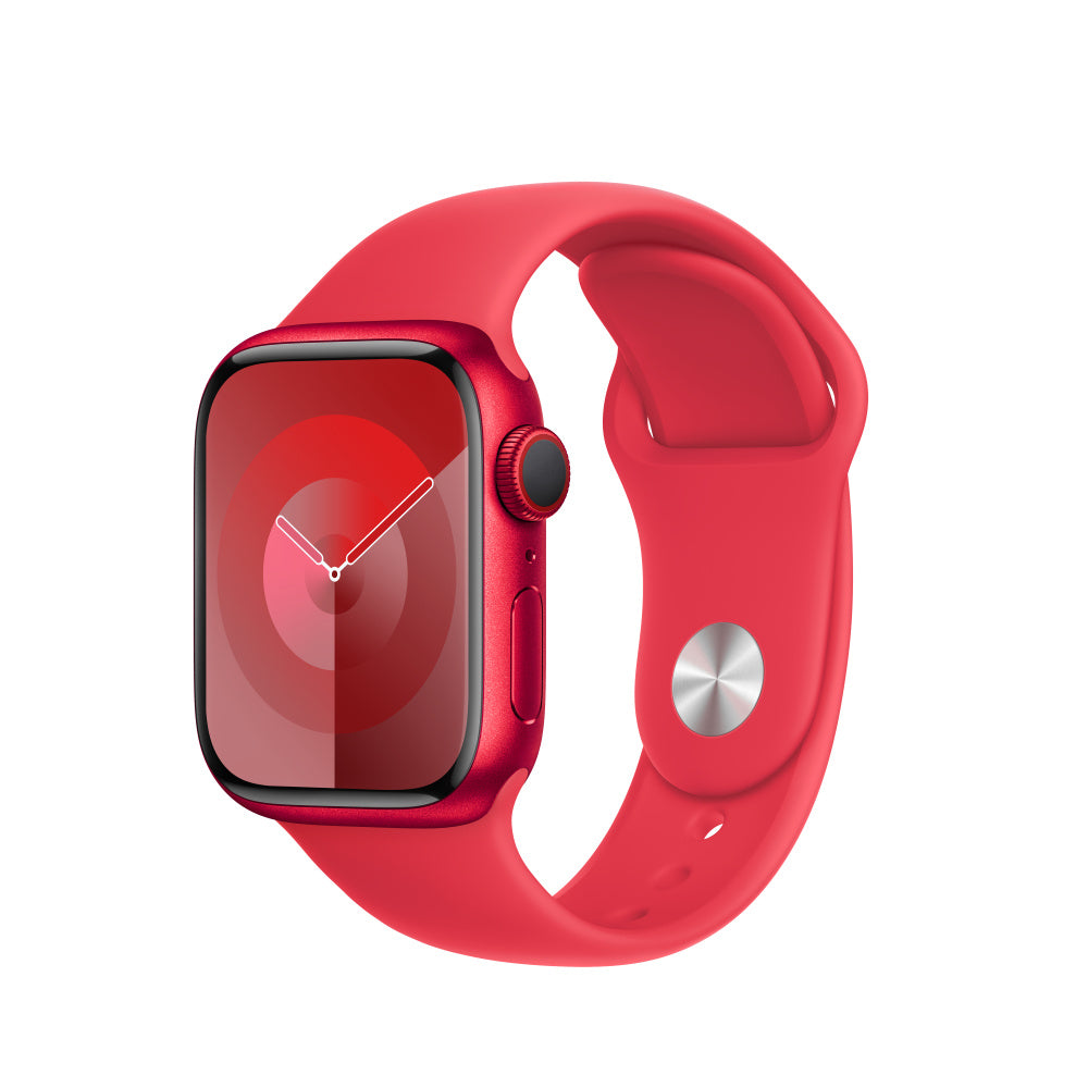 Apple Sportarmband, (PRODUCT)RED, M/L, für Apple Watch 38 mm, 40 mm, 41 mm