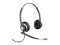 Poly EncorePro HW720 Office-Headset – Over-Ear, Stereo, Kabelgebunden, Schwarz