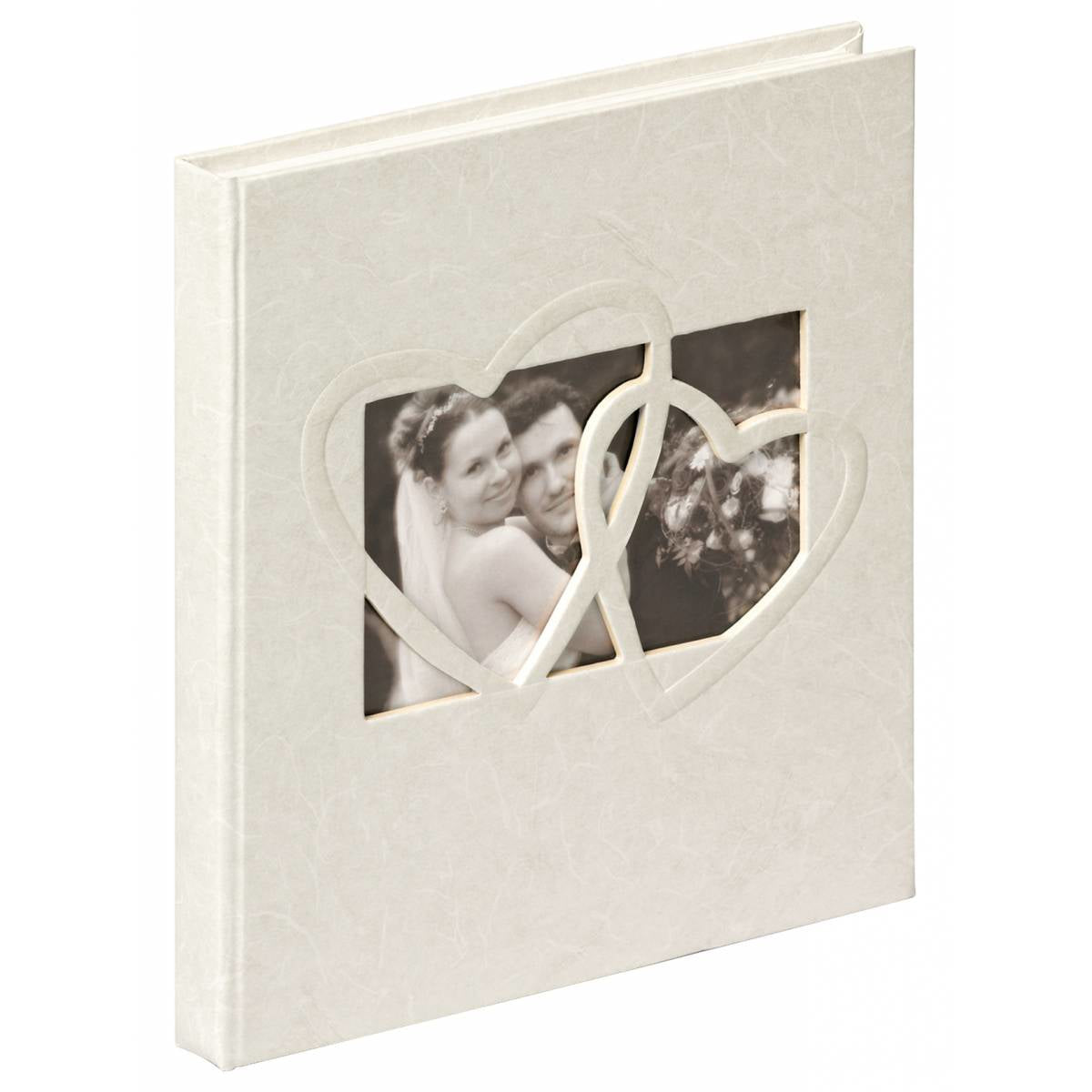 Walther Design Sweet Heart Gästebuch – 230 × 250 mm – 144 Seiten – gebunden, Papiereinband, weiss
