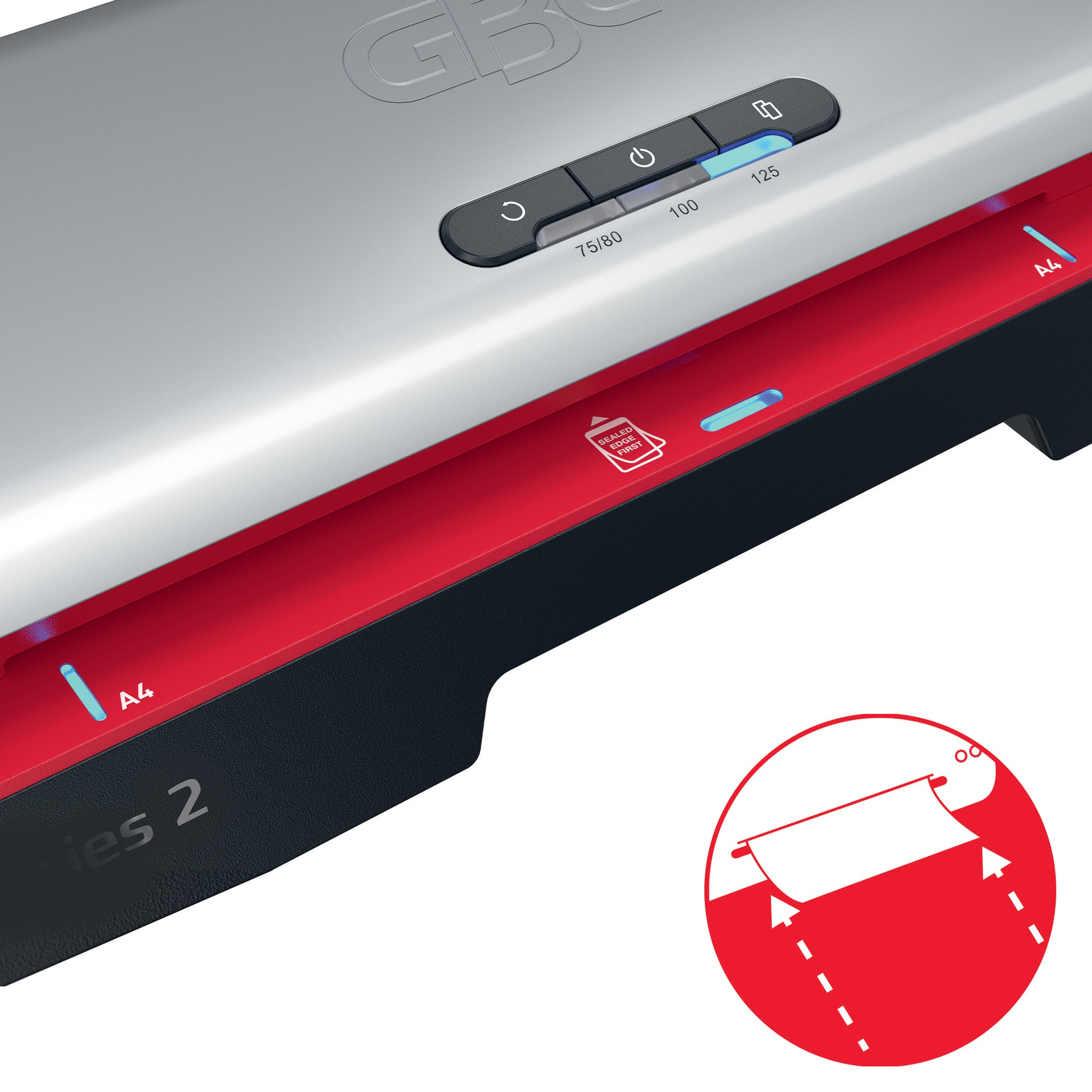 GBC 250 Laminiergerät A4 – 250 µm, Aufheizzeit 1 Min., 500 mm/min