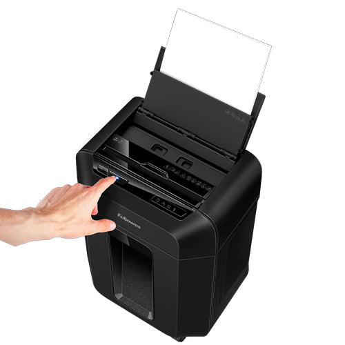 Fellowes AutoMax 80M – Aktenvernichter, DIN P-4, Partikelschnitt 4 × 12 mm, 80 Blatt, 17 l