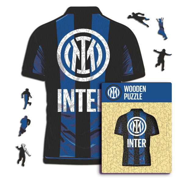 Iconic Puzzles Puzzle FC Inter Mailand Trikot – 150 Teile – 21 × 27 cm – ab 10 J.