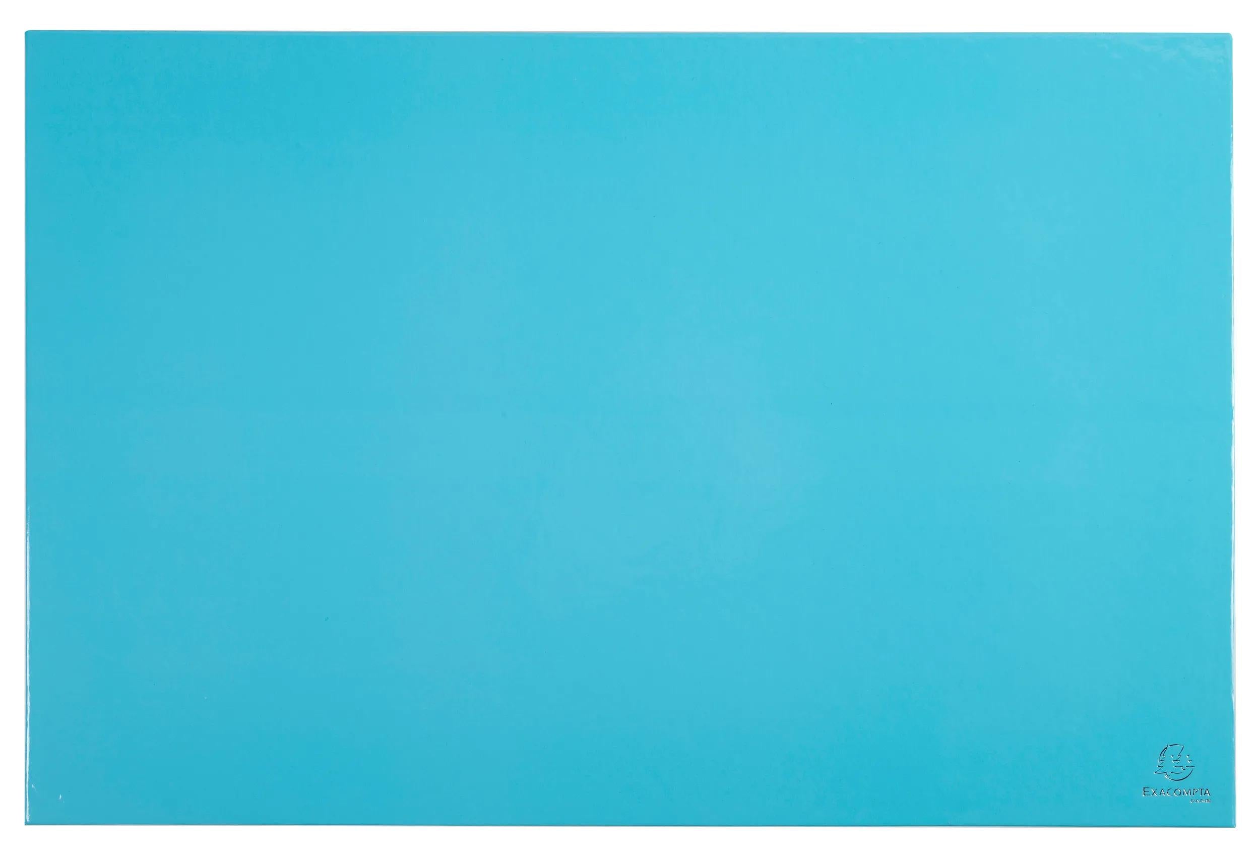 Exacompta Schreibunterlage Aquarel – 575 × 375 mm, Karton, Hellblau, FSC