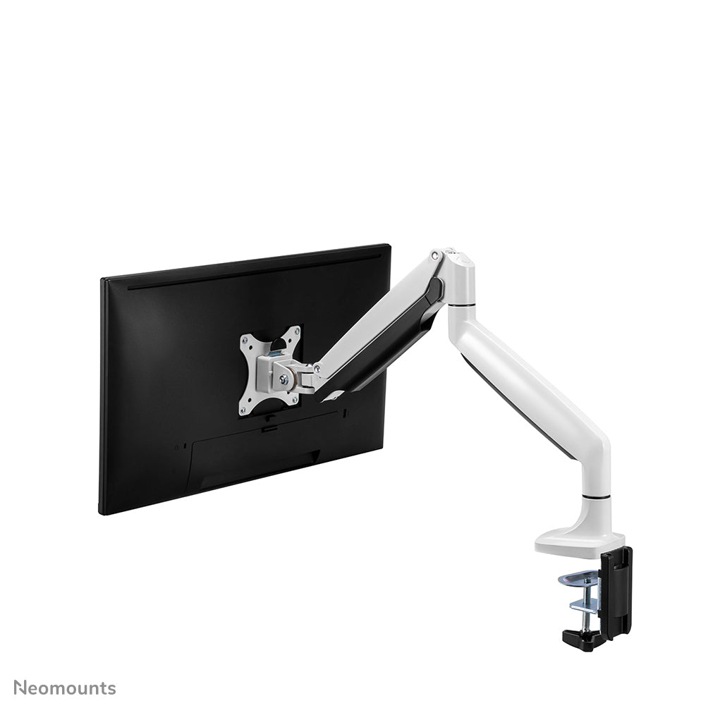 Neomounts Monitorarm, Tischklemme/Tischdurchführung, bis 32", Weiss