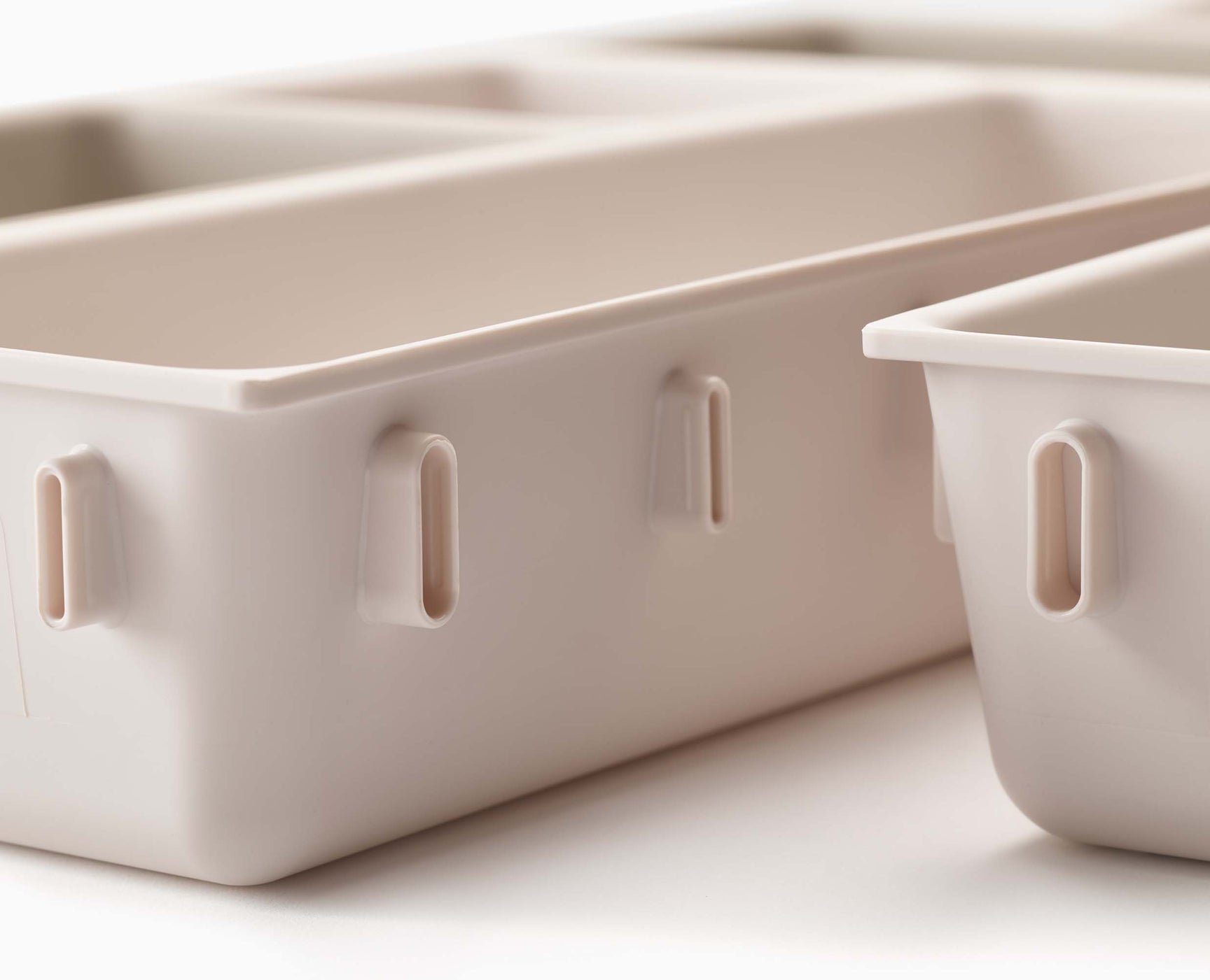 Joseph Joseph Viva Ablageschale – Kunststoff – Beige – 268 × 50 × 442 mm – 7-teiliges Set