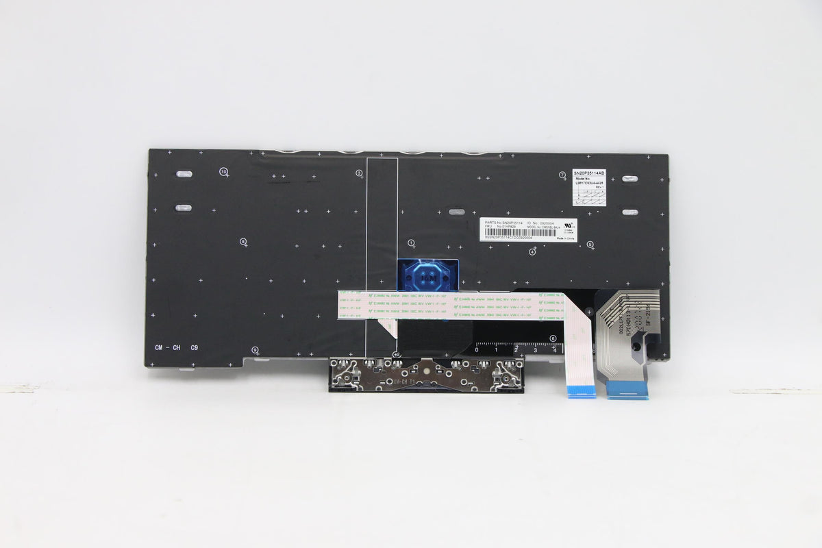 Lenovo 01YP829 – Notebook-Ersatztastatur – QWERTY (US-INT) – Silber – für ThinkPad L13 Yoga (20R5, 20R6)