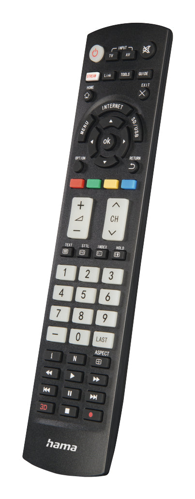 Hama TV-Fernbedienung – für Panasonic, IR, schwarz