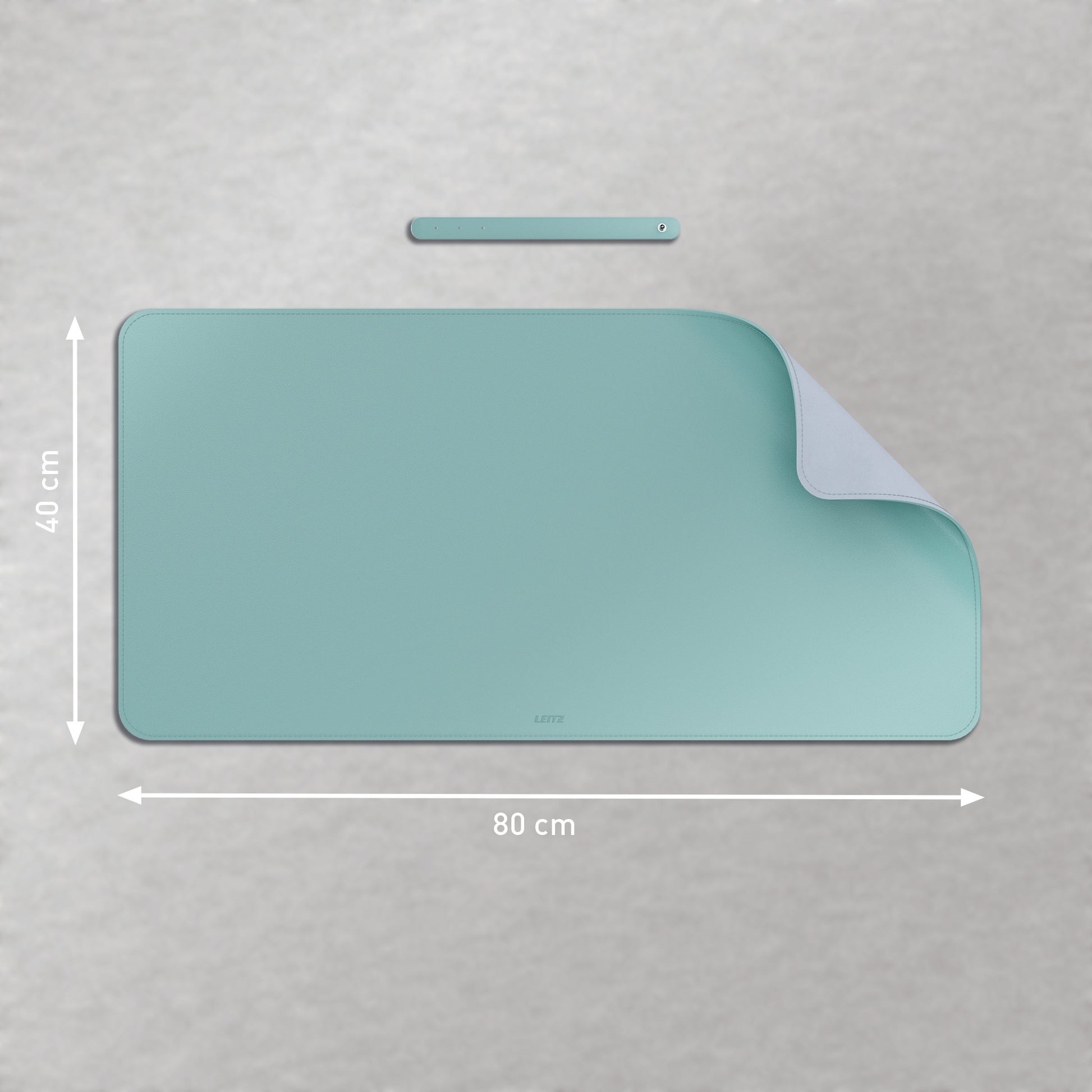 Leitz Schreibunterlage – Eisblau – 800 × 400 mm – Kunststoff