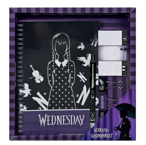 Undercover Schreibset Wednesday – Film / Comic – Mehrfarbig – für Kinder