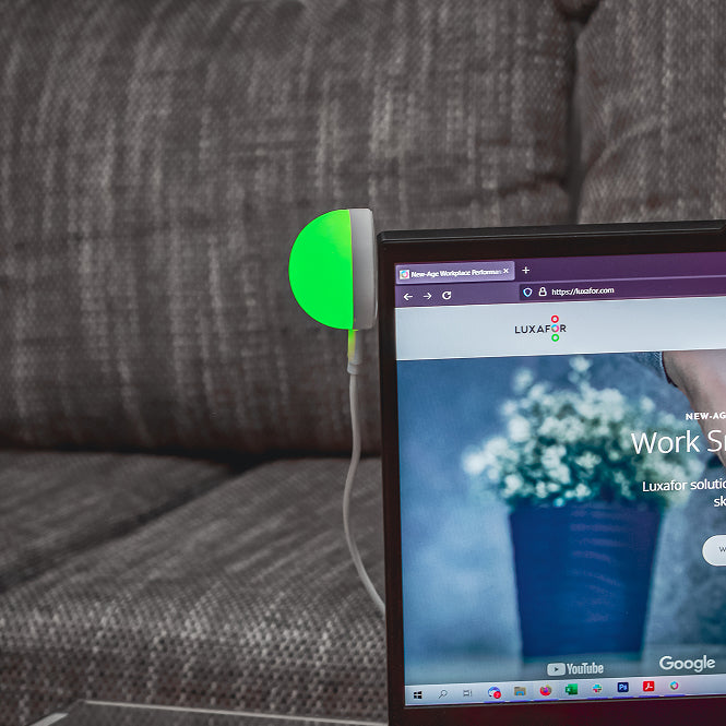 Luxafor ORB – BusyLight, für Windows, macOS und andere, Weiss