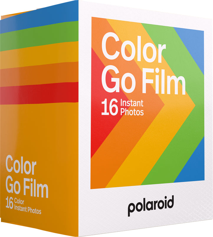Polaroid Film Go Sofortbildfilm – Bildgrösse 47 × 46 mm – für Polaroid Go – 16er-Pack