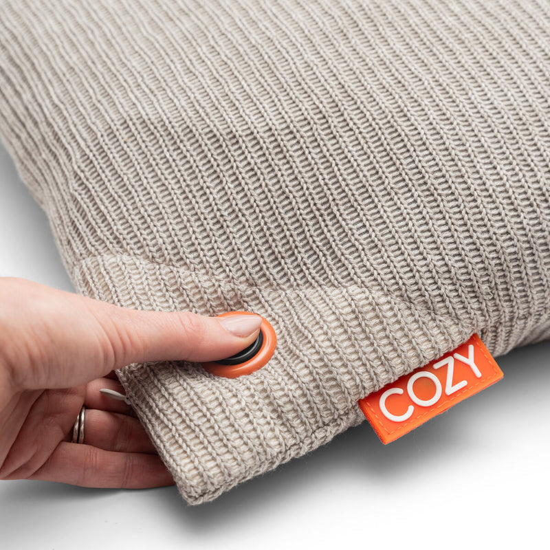 Bodi-Tek Heizkissen – Akku 10'000 mAh, 3 Stufen – 45 × 45 cm – Grau