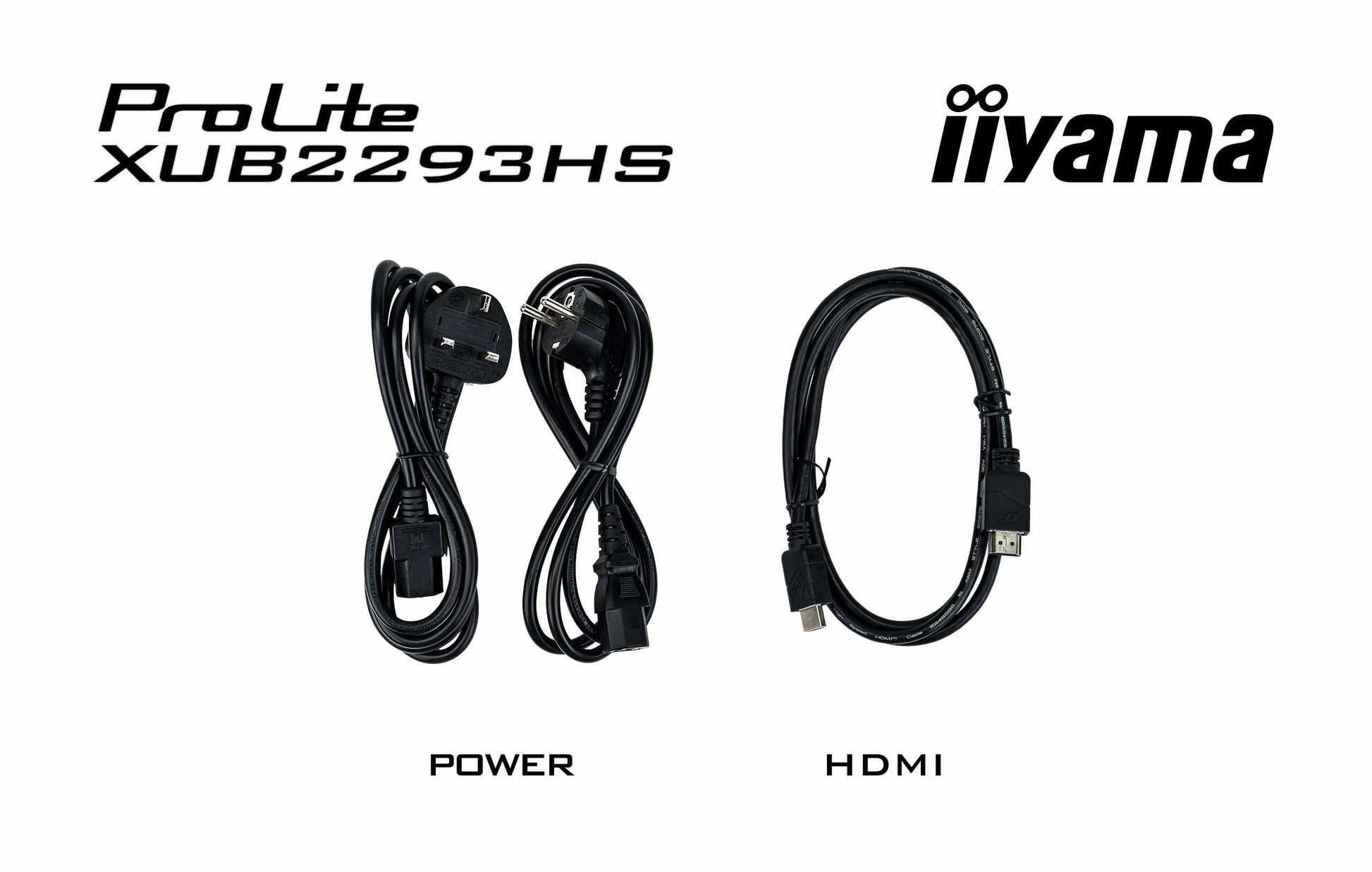 iiyama XUB2293HS-B6 – Monitor, 21,5" 1920 × 1080 (Full HD), IPS, 250 cd/m²