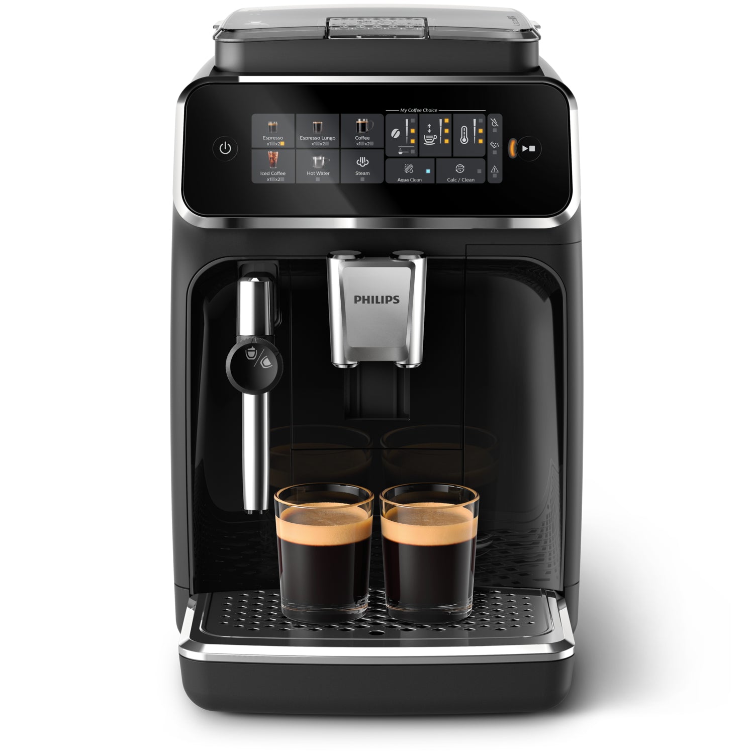 Philips Serie 3300 EP3321/40 Kaffeevollautomat – 1,8 l, 275 g Bohnenbehälter, 15 bar, Milchaufschäumer