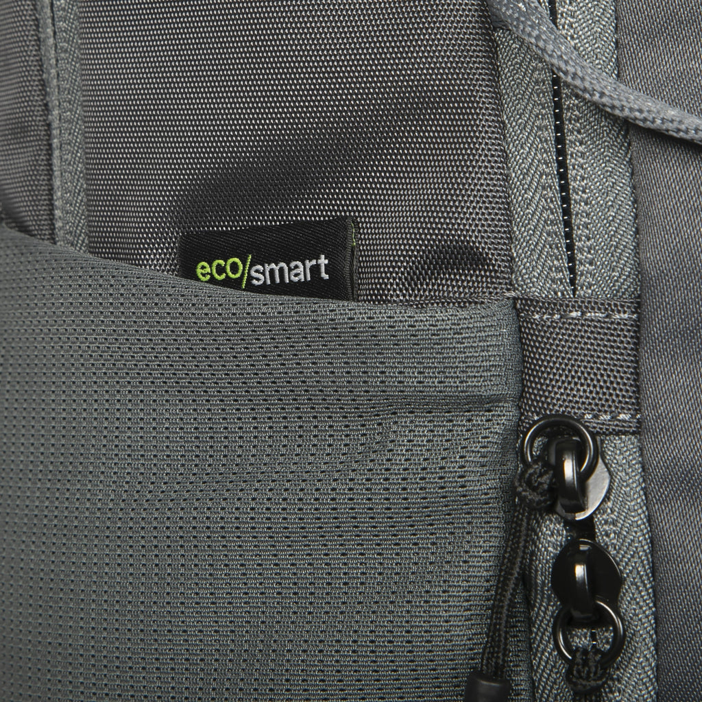 Targus Notebook-Rucksack Work+Play Trio – für 16", 20 l, aus recyceltem Material – Grau, 295 × 470 × 130 mm