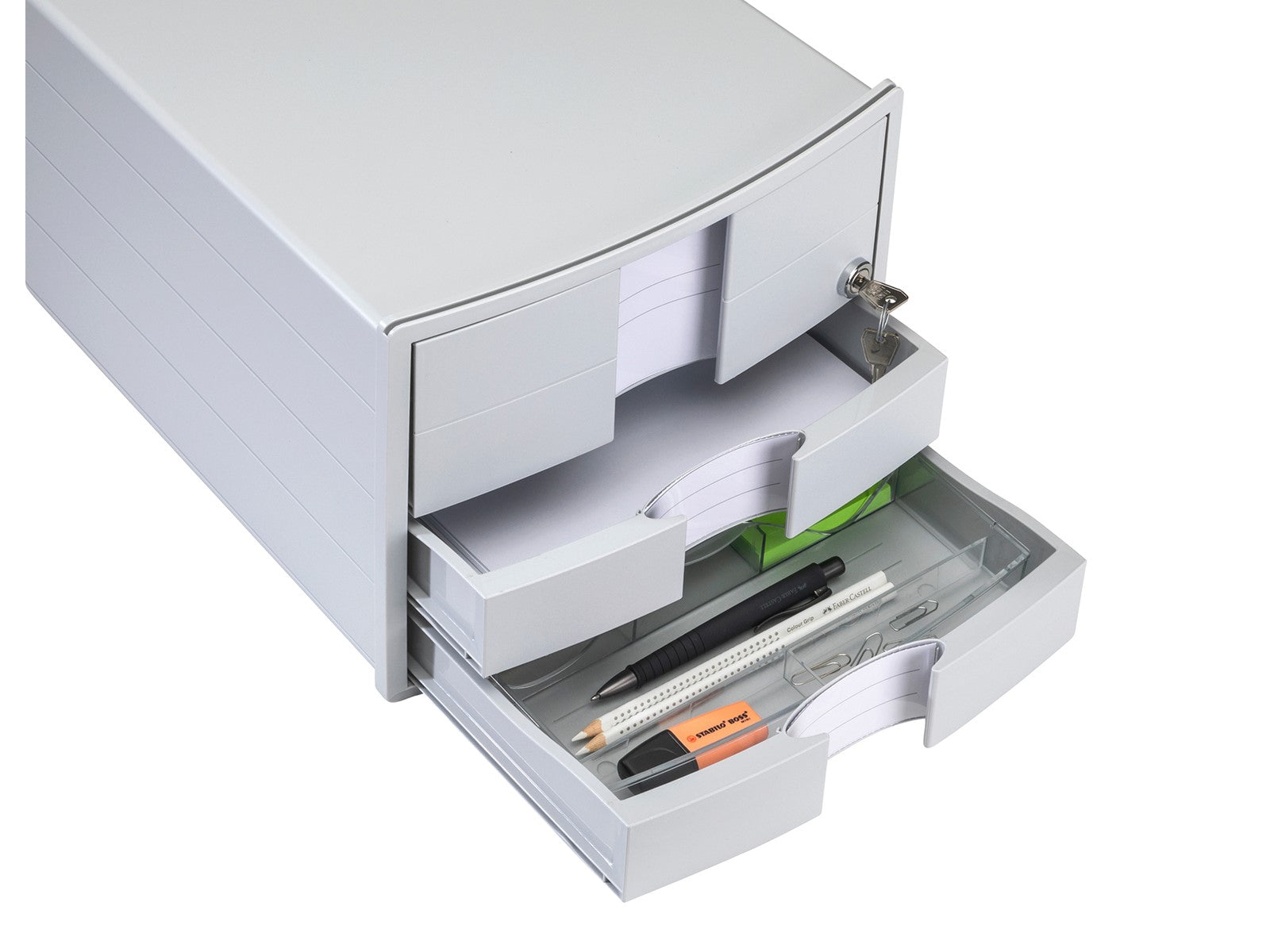HAN IMPULS Schubladenbox – für Papierformate DIN A4/C4 – 280 × 367 × 235 mm