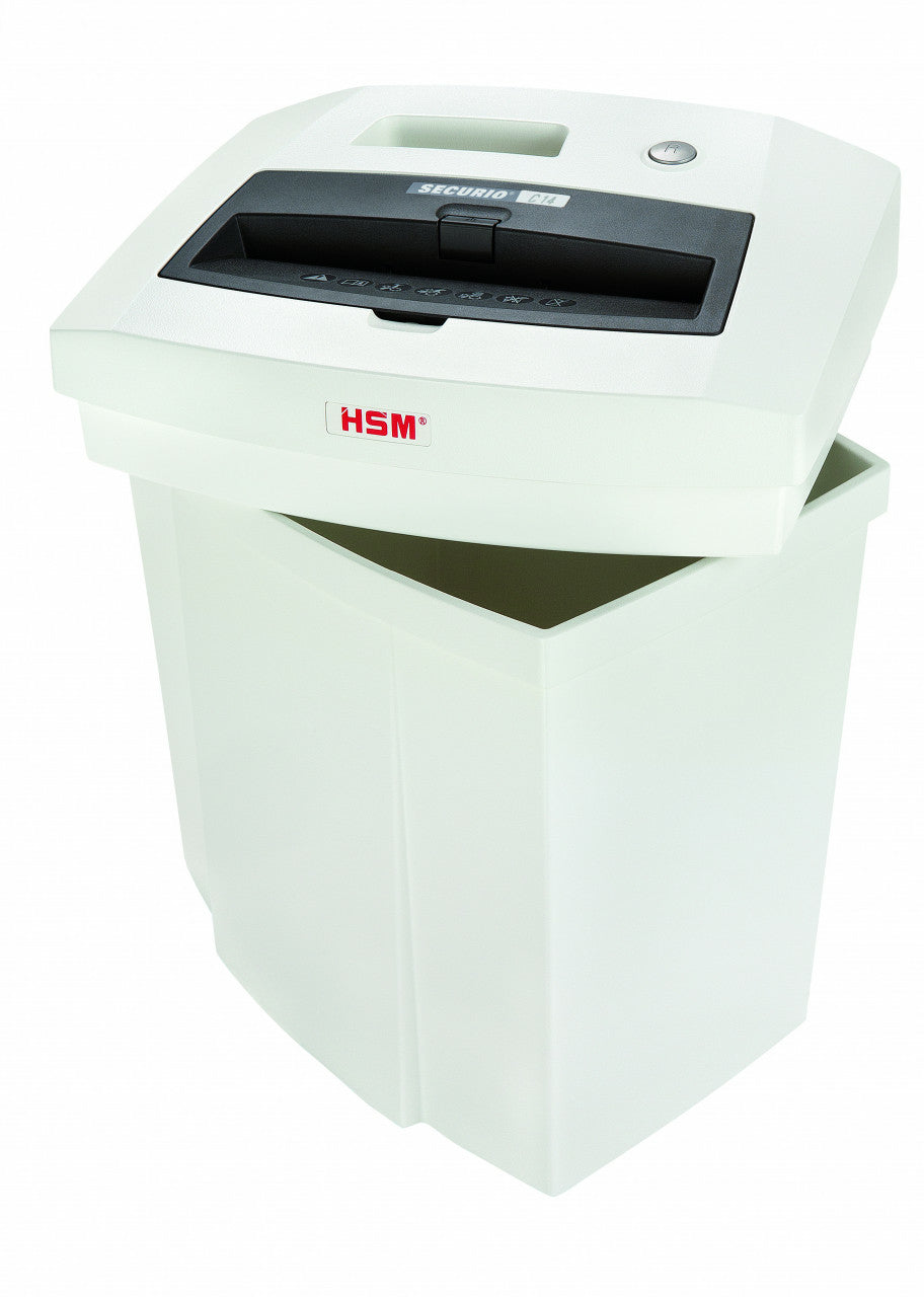 HSM Aktenvernichter, DIN P-2, Streifenschnitt 3,9 mm, 12 Blatt, 20 l