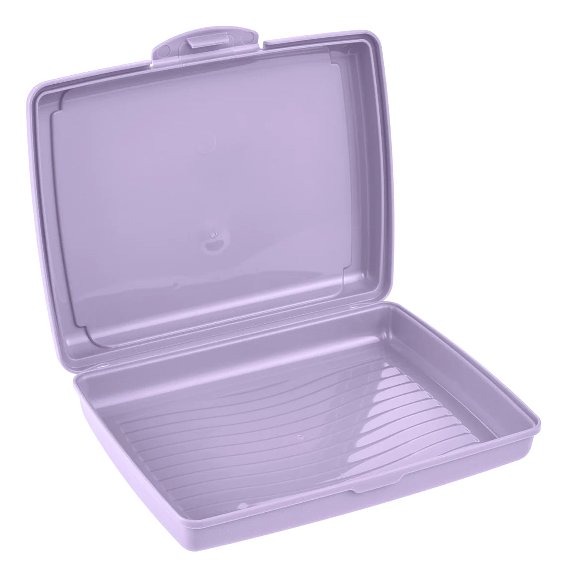 keeeper Click-Box mini Aufbewahrungsbox 0,5 l – Polypropylen – transparent/violett – BPA-frei
