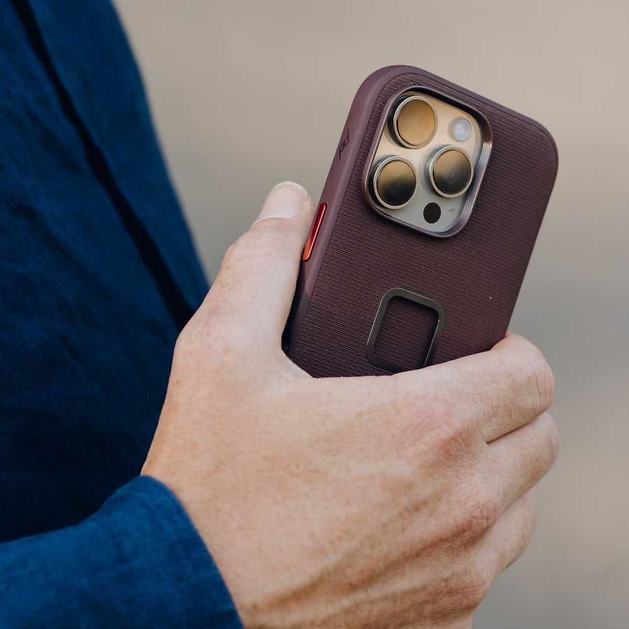 Peak Design Everyday Loop – Backcover – für Apple iPhone 16 Pro, Eclipse, bis 2 m sturzsicher