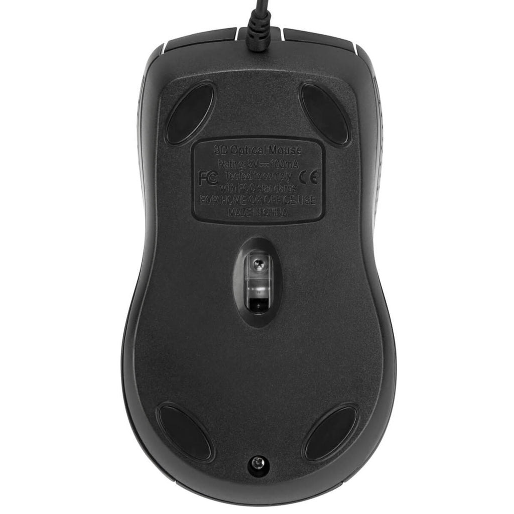 Targus AKM622ES – Tastatur-Maus-Set – 100% – kabelgebunden (USB) – QWERTY (ES) – Schwarz