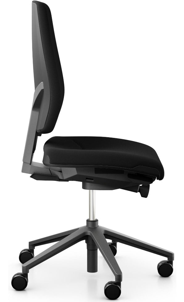 Giroflex Bürostuhl 68 – Sitzhöhe 40–52 cm, 120 kg, Schwarz