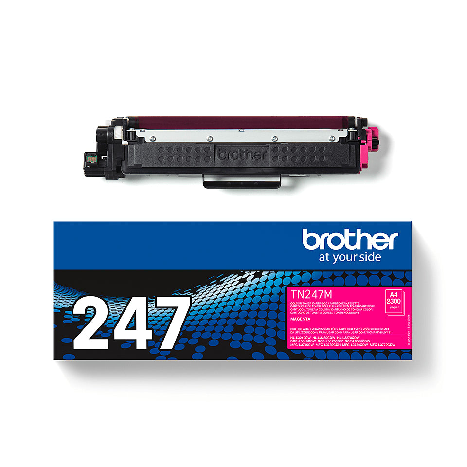 Brother Toner – magenta, 2300 Seiten – für Farb-Laserdrucker/Multifunktionsgeräte