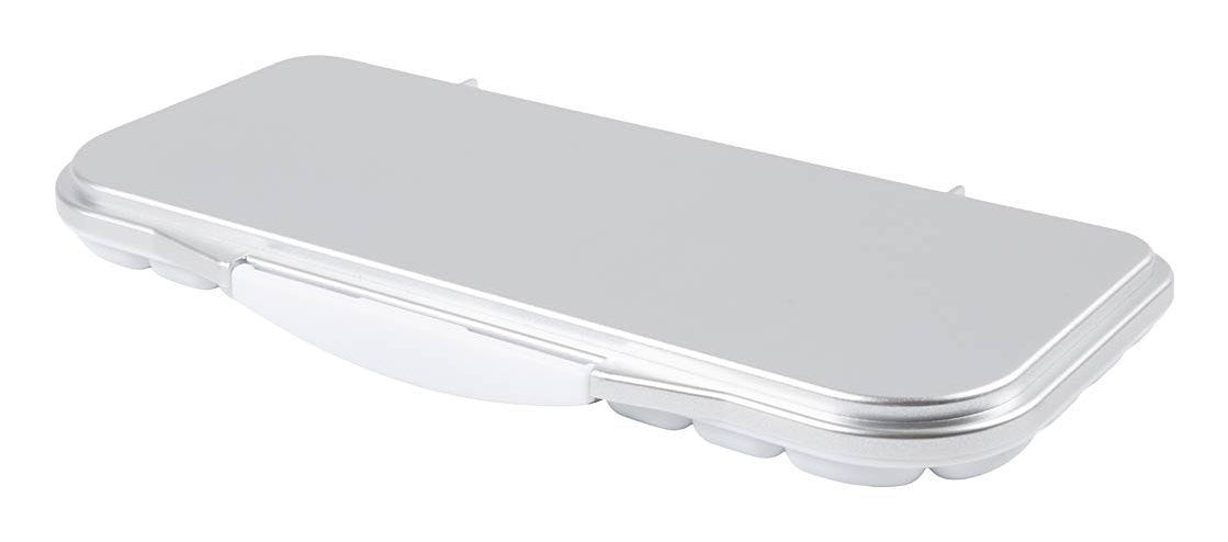 Creativ Company Farbpalette – Kunststoff, 270 × 127 × 23 mm, weiss, 1 Stück