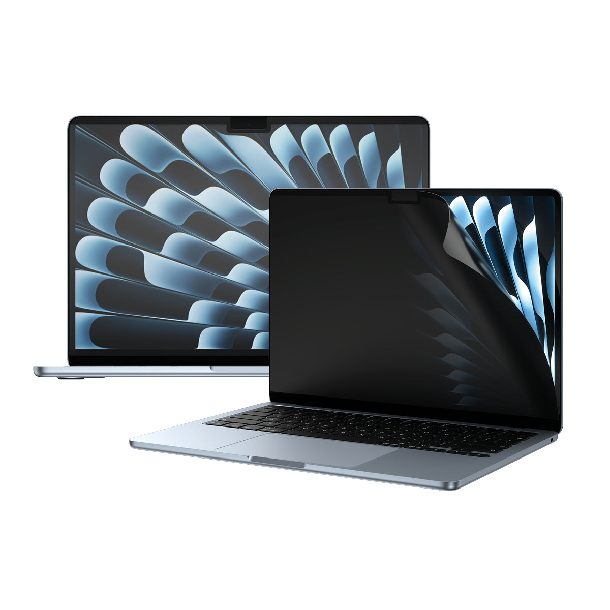 PanzerGlass Magnetischer Blickschutzfilter für Apple MacBook Air 13,6", 16:10 – 197 × 299,8 mm, 2-Wege