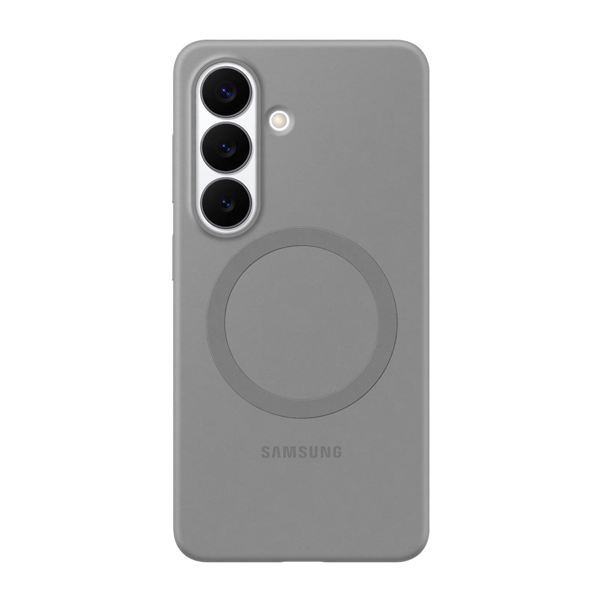 Samsung Holster – für Samsung Galaxy S26, MagSafe, Silikon, Grau
