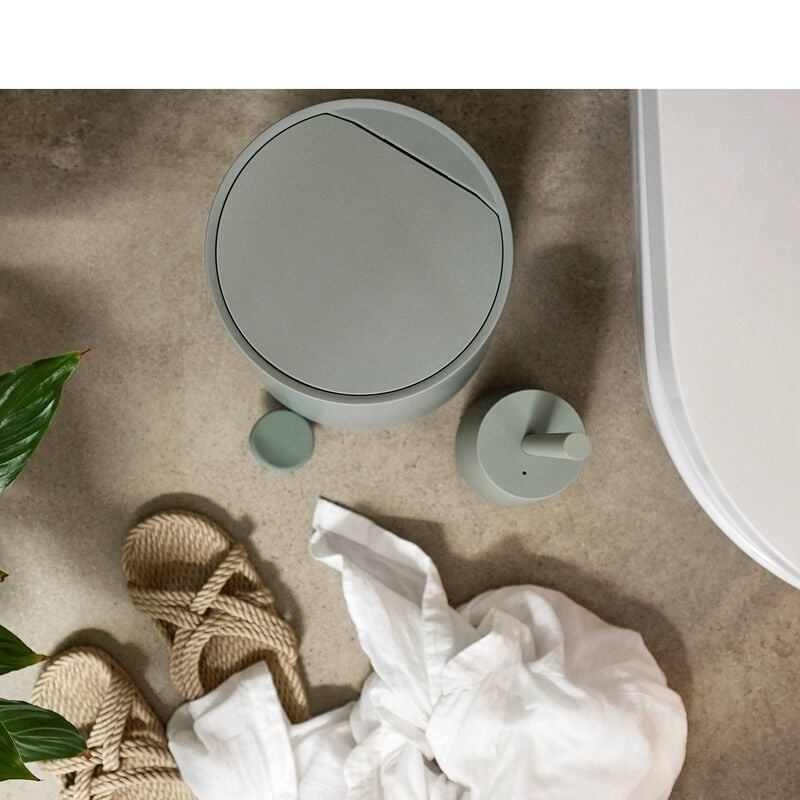 Zone Denmark Papierkorb Nova – 3 l – Kunststoff, Grün – Ø 205 × H 235 mm